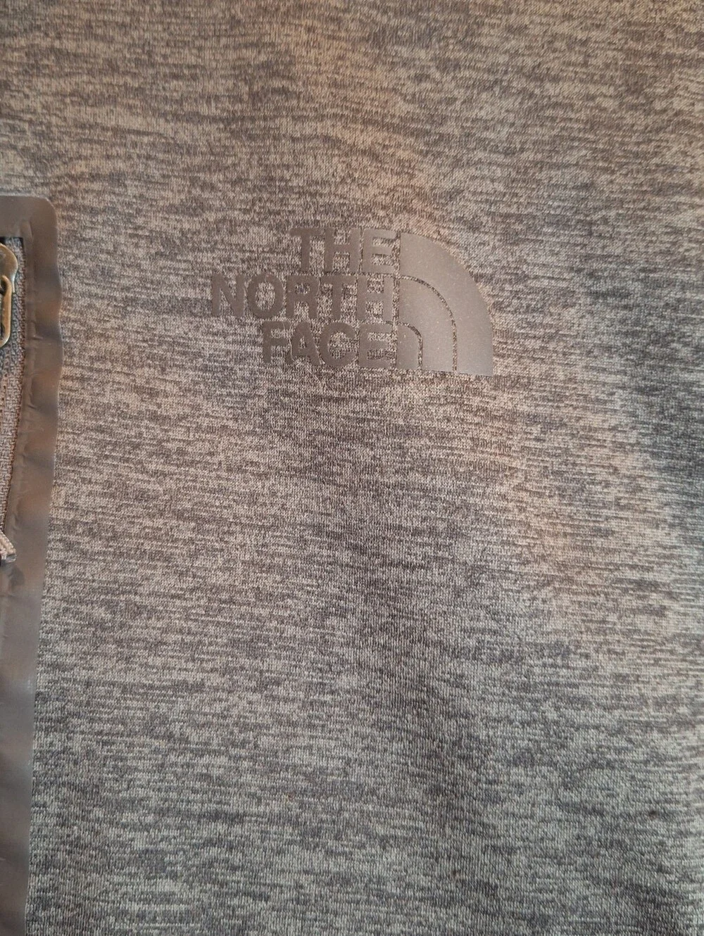 The North‎ Face Men’s Quarter Zip Pullover XL Fleece Outdoor With Logo In Gray